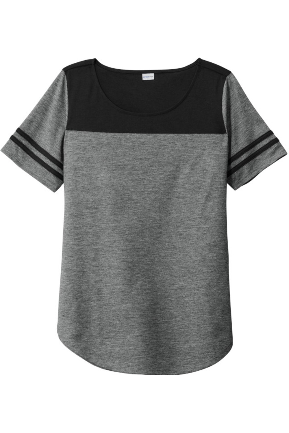Sport-Tek Ladies PosiCharge Tri-Blend Wicking Fan Tee (Discontinued - while supplies last) for