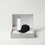 White Bottle / Black Cap