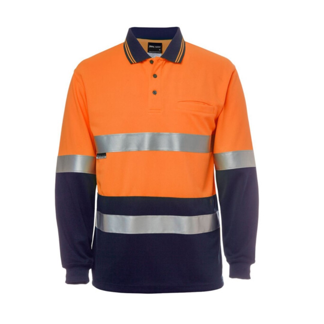 High-visibility Longsleeve Polo for