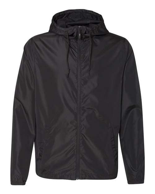Unisex Lightweight Windbreaker Full-Zip Jacket for