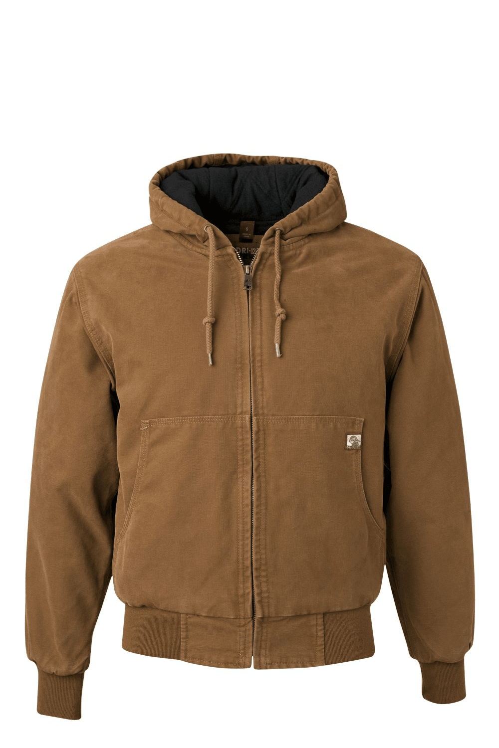 Dri Duck Cheyenne Boulder Cloth Hooded Jacket with Tricot Quilt Lining for
