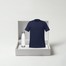 Navy Shirt / White Bottle