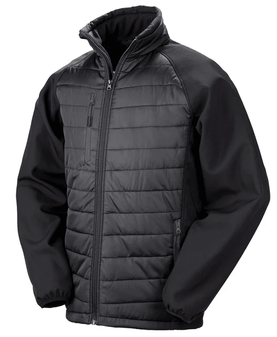 Compass Unisex Padded Softshell Jacket for