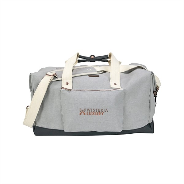 Cutter & Buck® 19" Cotton Weekender Duffel for