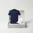 Navy Shirt / White Cap