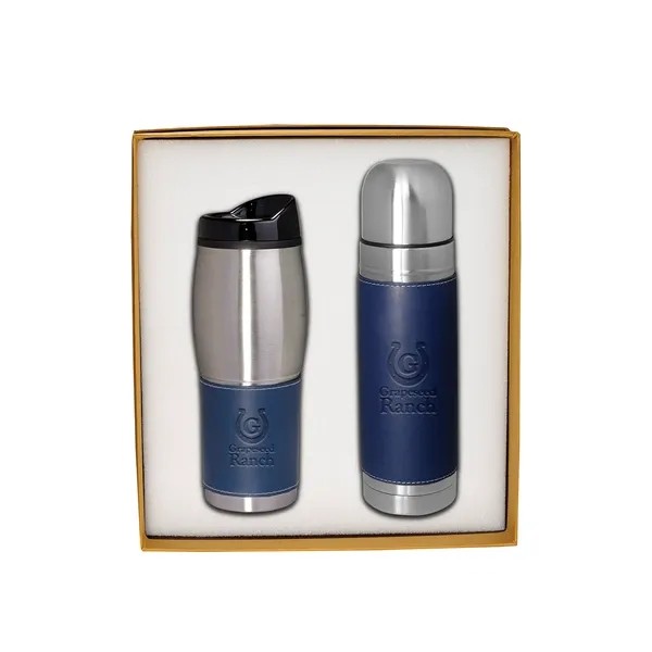 Leeman Tuscany™ Thermal Bottle And Tumbler Gift Set for