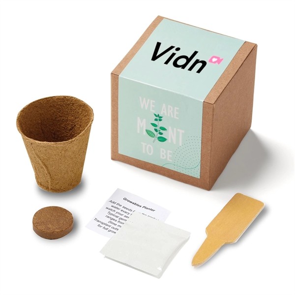 Inspirational Mint to Be Growable Seed Planter Kit for
