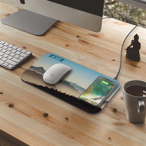 NoWire Wireless Charging Mouse Pad for