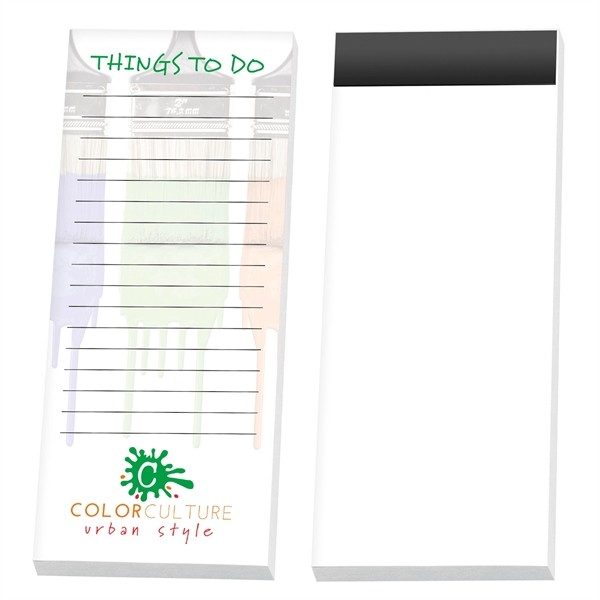Souvenir® Sticky Note™ 3" x 8" Pad with Magnet, 25 sheet for