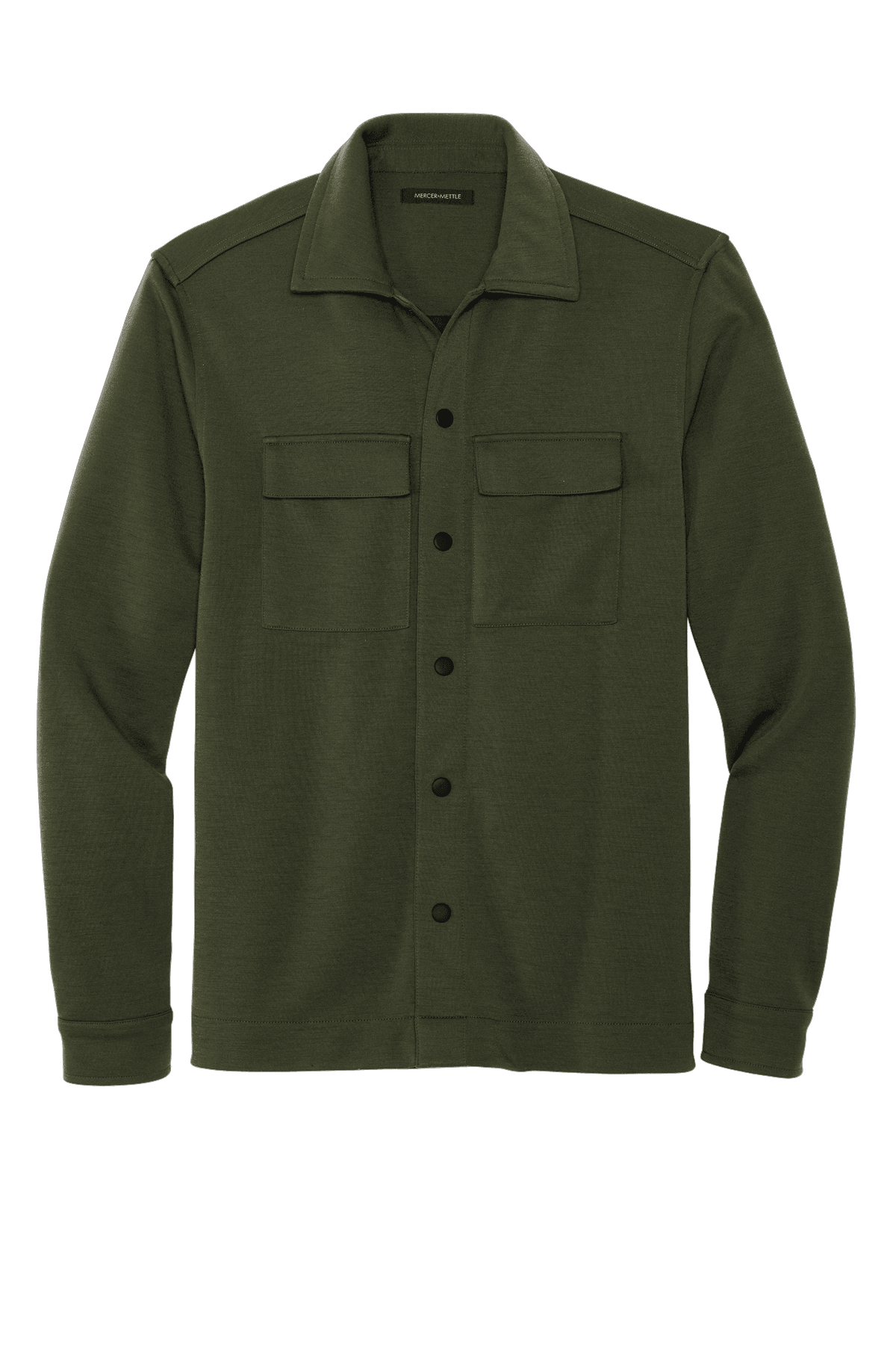 MERCER+METTLE Double-Knit Snap Front Jacket for