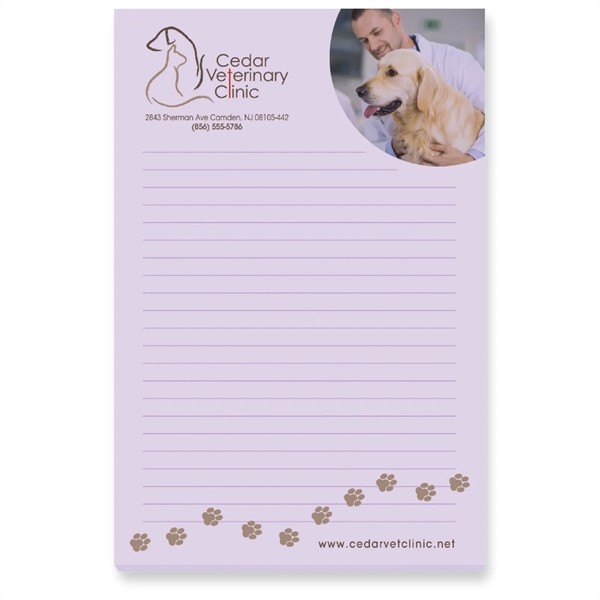 Souvenir® Sticky Note™ 4" x 6" Pad, 25 sheet for