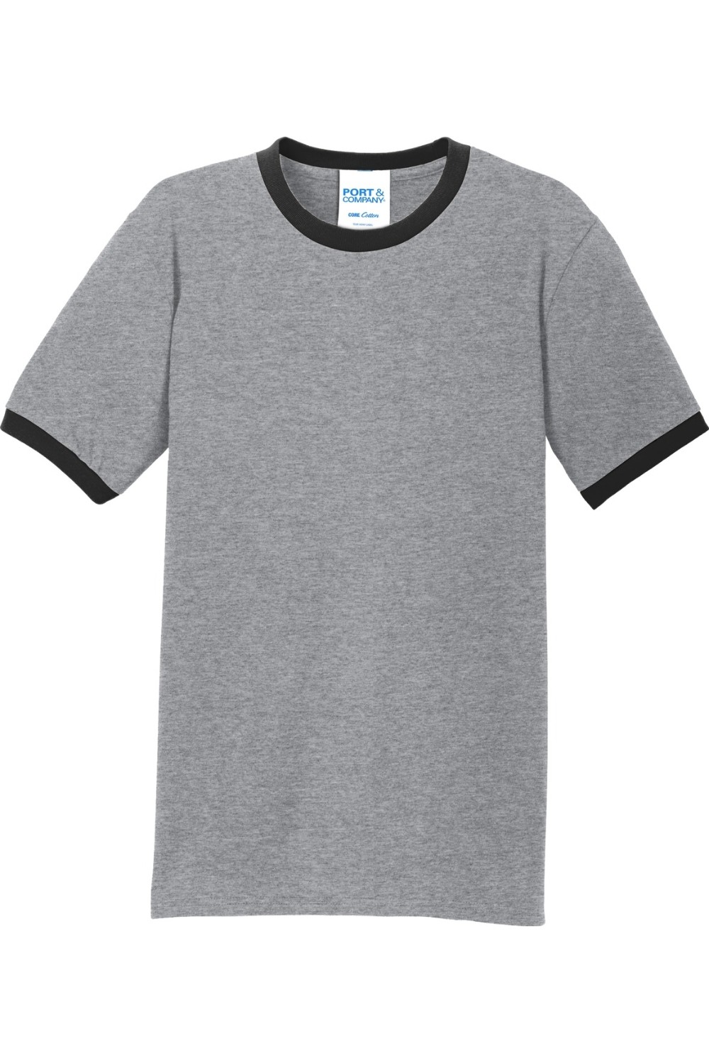 Port & Company Core Cotton Ringer Tee for