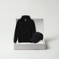 Black Hoodie / Black Cap