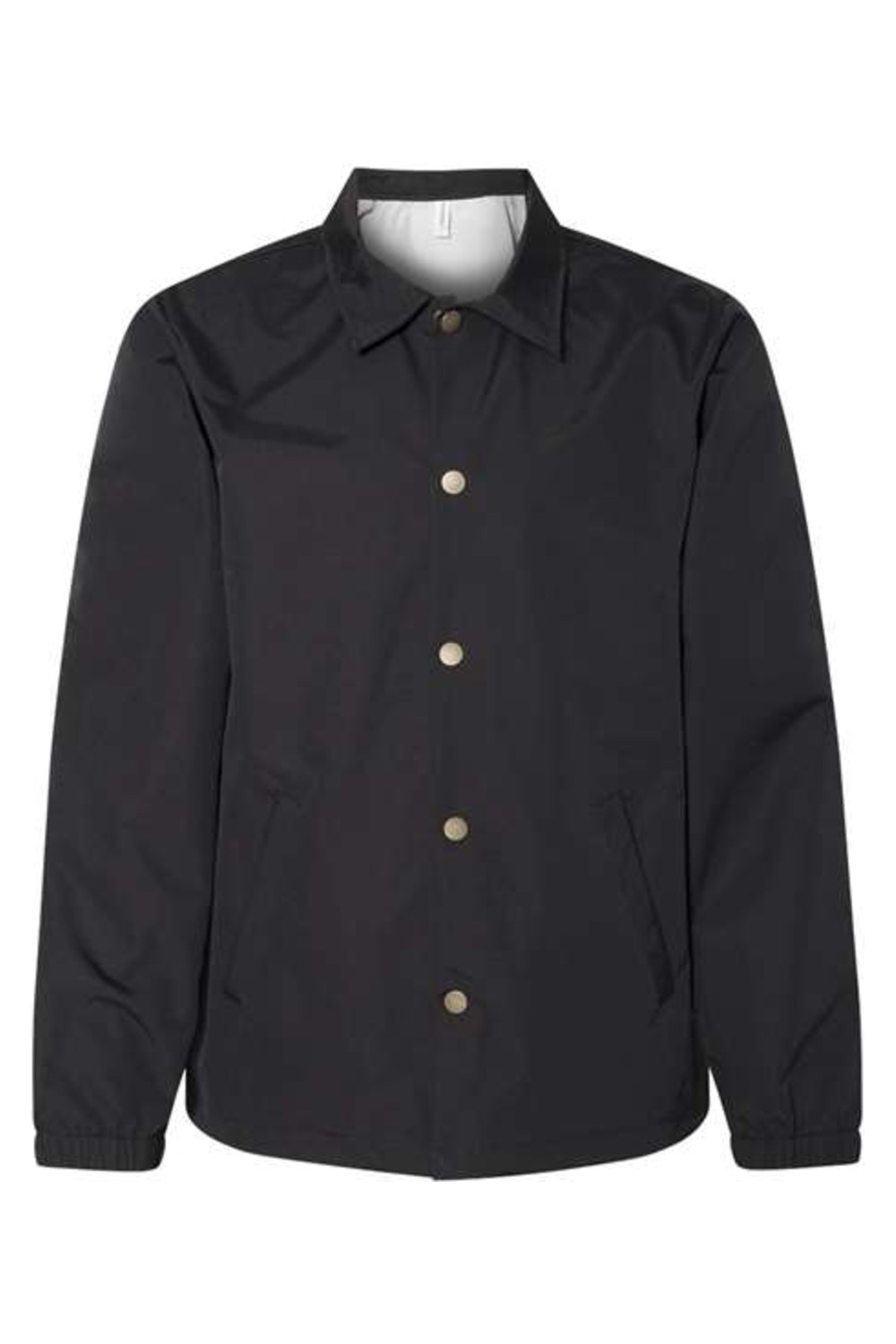 Independent Trading Co. Water-Resistant Windbreaker Coach’s Jacket for