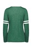 Dark Green Heather/ White