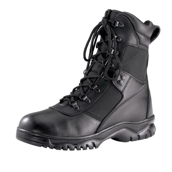 Black Forced Entry Waterproof Tactical Boot for